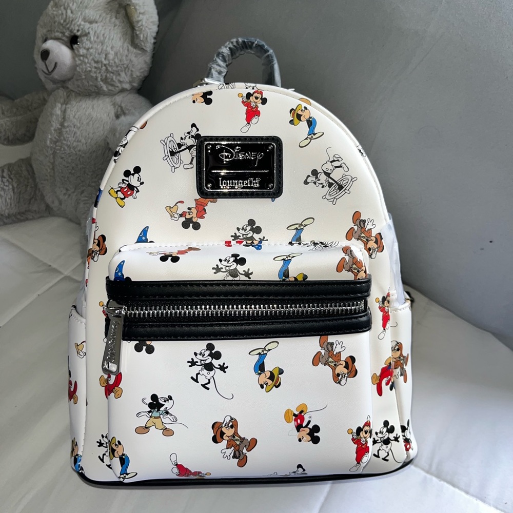 Mickey AOP Loungefly Mini Backpack
